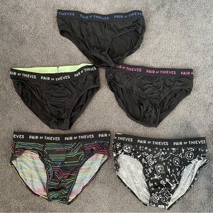 COPY - Pair of thieves mens performance briefs medium